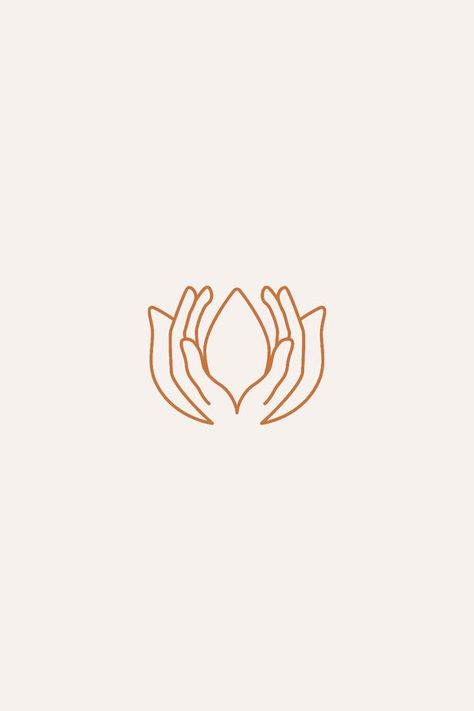 Minimal and inviting brand mark for mental health and wellness practice #makersofart #blush #makermonday #brandingconsulting #logoperusahaan Mind Body Soul Symbol, Mind Body Soul Logo, Yoga Logo Design Brand Identity, Mindfulness Logo Design, Soul Logo Design, Symbol For Creativity, Mind Symbol, Hands Logo Design, Mindfulness Logo