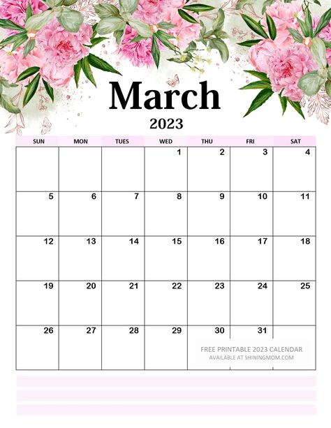 Calendar Design 2023 Printable, March 2023 Calendar Printable, 2023 Calendar Printable Free, March 2023 Calendar, March Calendar Printable, Desk Calendar 2023, Calendars 2023, Sinulog Festival, 2023 Calendar Printable