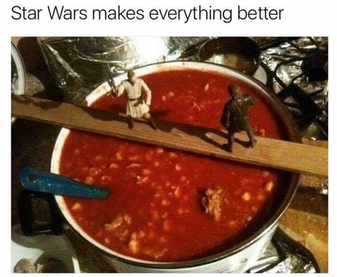 High Ground, Star Wars Jokes, Gamer Humor, The Force Is Strong, Star Wars Party, Star Wars Fandom, Star Wars Rebels, Star Wars Humor, Star Wars Memes