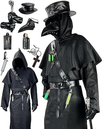 Warlock Costume, Medieval Monk, Beer Goggles, Plague Doctor Costume, Cosplay Costumes For Men, Plague Doctor Mask, Doctor Costume, Cheap Costumes, Doctor Mask