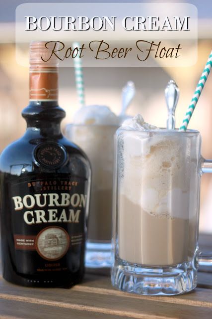 Crazy for Cookies and More: Bourbon Cream Root Beer Float Baileys Irish Cream Recipes, Root Beer Floats, Bourbon Recipes, Bourbon Cream, Creamy Cocktails, Apple Drinks, Fall Cocktails Recipes, Bourbon Drinks, Yummy Alcoholic Drinks