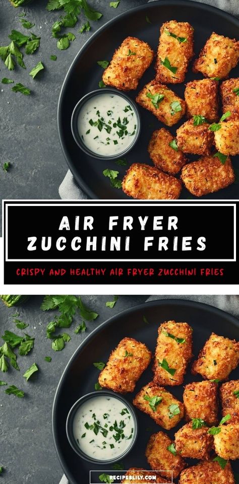 I just made these delicious Air Fryer Zucchini Fries, and they are the perfect guilt-free snack! They're crispy on the outside and tender on the inside. I paired them with a creamy dip that complements the flavors beautifully. Try this healthy twist on a classic fry—it's a game changer! Zucchini Fries Healthy, Zucchini Fries Recipe, Air Fryer Zucchini Fries, Fries Healthy, Air Fryer Zucchini, Healthy Air Fryer, Guilt Free Snacks, Snack Craving, Creamy Dip