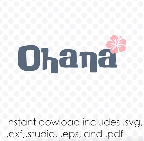 Ohana Svg, Sunshine Logo, Ohana Tattoo, Lilo And Stitch Ohana, Calligraphy Drawing, Disney Font, Diy Disney Shirts, Tattoo Font, Cameo Projects