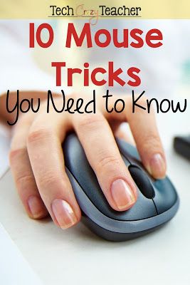 Mouse tricks? Really? Isn't that a little below our technology know-how? That's what I thought too! Until I learn some new tech tips and tricks that made my life so much easier! Who knew a few mouse tips could save me so much time on my computer! Computer Keyboard Shortcuts, Keyboard Hacks, Computer Shortcut Keys, Computer Maintenance, Computer Lessons, Computer Learning, Computer Help, Computer Basic, Computer Shortcuts