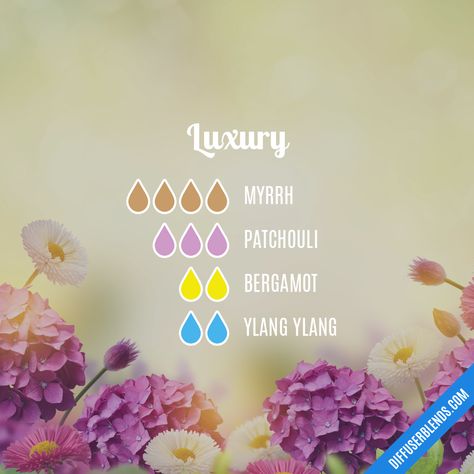 Luxury — Essential Oil Diffuser Blend Peony Diffuser Blend, Luxury Essential Oil Blends, Cherry Essential Oil Blends, Luxury Diffuser Blends, Myrrh Diffuser Blends, Essential Oils For Beginners, Diffusing Essential Oils, Essential Oil Perfumes Recipes, Doterra Essential Oils Recipes