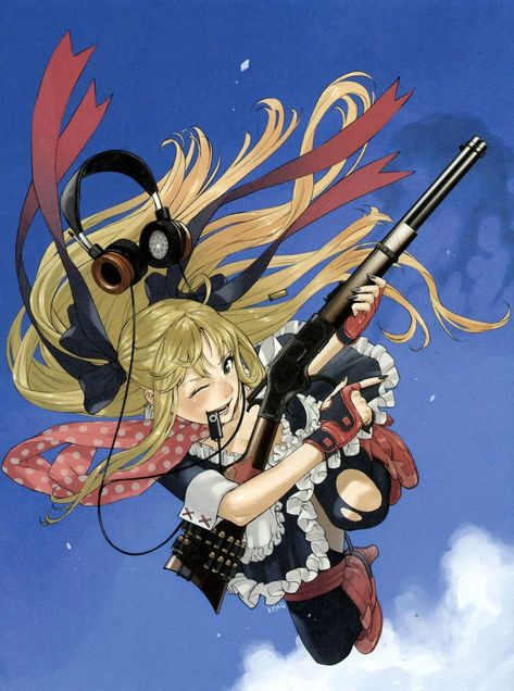 Yusuke Kozaki, Gunslinger Girl, Anime Military, Animation Artwork, Manga Artist, Picture Search, Manga Pictures, Art Portfolio, Manga Girl