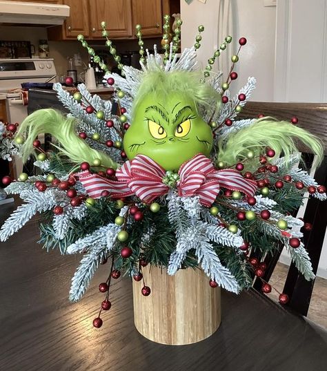 Grinch Love 2024 | My Grinch arrangement I created | Facebook Grinch Arrangement, Grinch Ideas, Christmas Movie Night, Christmas Plants, Related Post, Christmas Arrangements, Grinch Christmas, Invite Your Friends, Christmas Movies