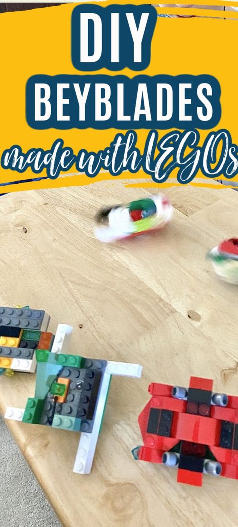 Diy Beyblade, Lego Camp, Steam Lab, Dollar Diy, Used Legos, Lego Club, Family Projects, Summer Fun For Kids, Thrifty Thursday