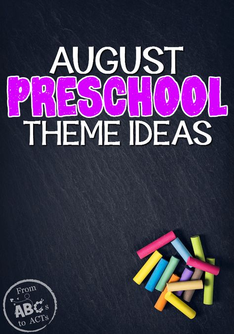 With the month of August comes the back to school season, and of course, the August preschool themes to match. This list of theme ideas, in particular, get August Preschool Themes, Themes Preschool, Preschool Theme Ideas, Storytime Themes, September Preschool, August Themes, All About Me Preschool, Lesson Plans For Toddlers, Month Of August