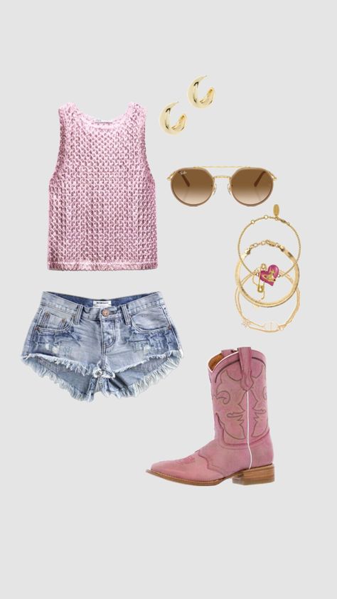 Concert Outfit Cowboy Boots, Morgan Wallen Outfit, Woodstock Outfit, Isabelles Cabinet, Outfit Inspo Country, Outfit Cowboy Boots, Concert Outfit Country, Summer Concert Outfit, Outfit Country Concert