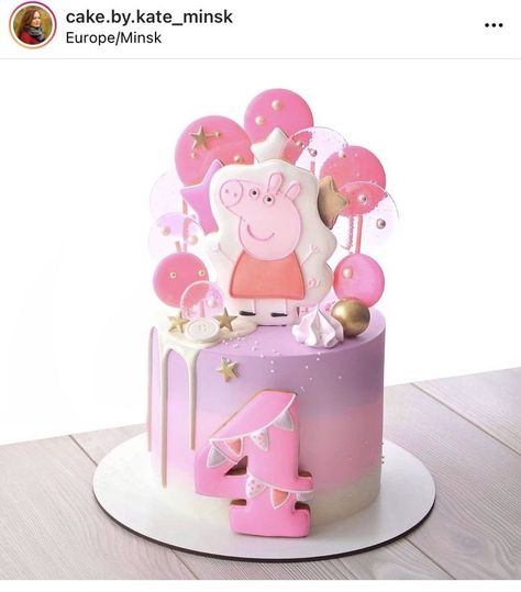 Birthday Cake Peppa Pig Girl, Pepa Pig Cake Ideas, Birthday Bbq Food, Peppa Birthday Cake, Pepa Pig Birthday Cake, Peppa Pig Cake Ideas, Peppa Pig Theme Cake, Bolo Da Peppa Pig, Peppa Pig Birthday Decorations