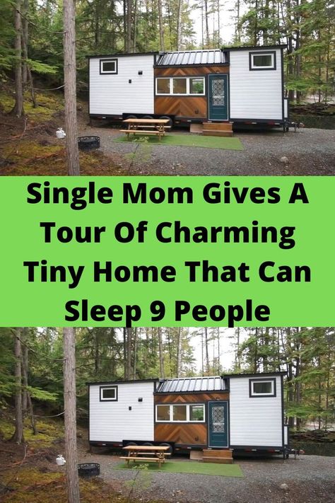 Single #Mom Gives A Tour Of #Charming Tiny Home That Can Sleep 9 #People Tiny Home Cost, Huge Houses, Bridal Nail Art, Parenting Knowledge, Tattoo Fails, Celebrity Halloween Costumes, Celebrity Trends, Makeup Transformation, Prom Dresses Vintage