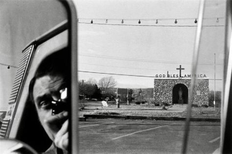 God Bless America |'Self-portrait, Route gW, New York State, 1969', Lee Friedlander Fred Herzog, Look At This Photograph, Garry Winogrand, Lee Friedlander, Karl Blossfeldt, Walker Evans, Diane Arbus, Robert Frank, Martin Parr