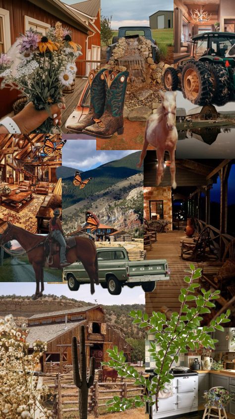 Western Photo Collage, Western Collage, Home Collage, Life Collage, Collage Wallpapers, Western Photo, Country Aesthetic, Rodeo Horses, Western Life