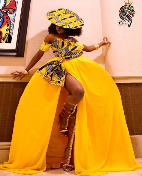 HOTSHOTS: How Many Are Daring Enough To Rock These Bold Looks By Chimzi Fashion? | FashionGHANA.com: 100% African Fashion Afrikaanse Mode, African Inspired Clothing, African Fashion Modern, African Ankara, African Traditional Dresses, African Inspired Fashion, African Print Dresses, African Print Fashion Dresses, African Clothing Styles