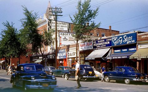 Huntington New York, Market Store, Pasadena California, Century City, County House, Vintage Usa, Vintage Color, New York Street, Photo Essay