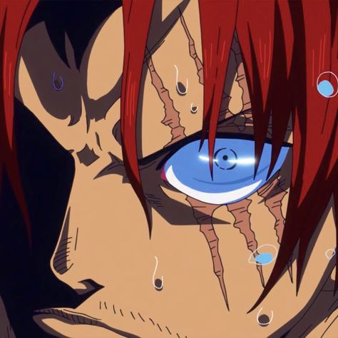 Shanks Haki, Shanks Pfp, Haki One Piece, Red Hair Shanks, One Punch Man Anime, Vampire Queen, One Piece Wallpaper Iphone, One Piece Pictures, Anime Wall Art