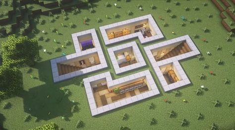 6 feet deep! Pretty Minecraft Houses, Minecraft Underground, Survival House, Cottage Core Minecraft House, Capas Minecraft, Minecraft Houses Survival, Rumah Minecraft Sederhana, Minecraft Houses Blueprints, Minecraft House Plans