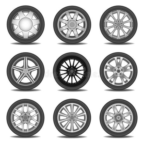 Tired Cartoon, Tire Vector, Custom Wheels Cars, Cartoon Car Drawing, Heart Template, Rims And Tires, Car Sketch, Custom Wheels, Car Cartoon