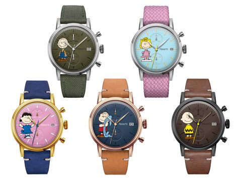 Introducing the Undone Peanuts Chronograph with Snoopy & Friends | SJX Watches Snoopy Watch, Snoopy Friends, 80s Stuff, Lucy Van Pelt, The Undone, Pajama Outfits, Joe Cool, Snoopy Love, Peanuts Gang