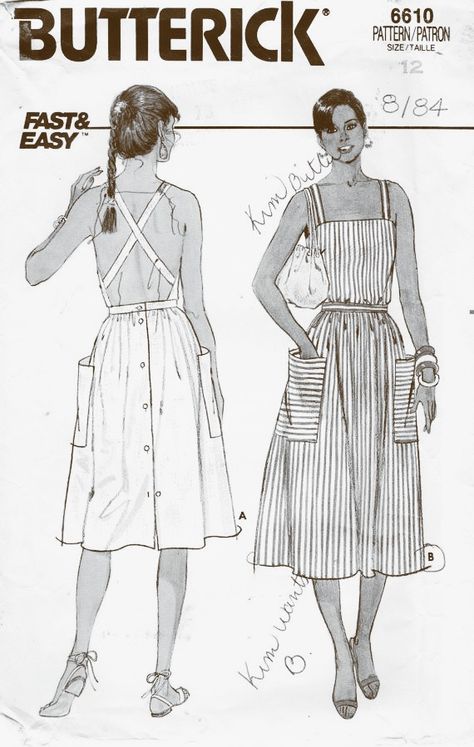 Sundress Pattern, Patron Vintage, Retro Sewing Patterns, Diy Vetement, Look Retro, Miss Dress, Diy Sewing Clothes, Couture Vintage, Sewing Pattern Sizes