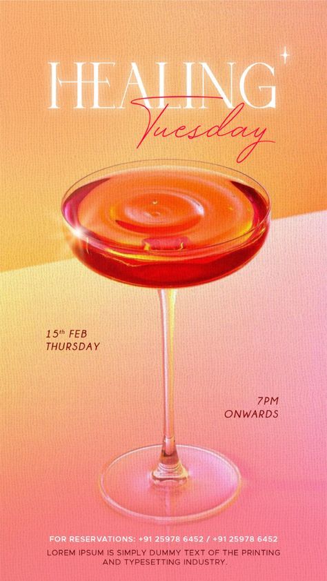 Event Flyer Design Inspiration, Retro Drink Poster, Food Flyer Background, Wine Poster Design Ideas, Wine Event Poster, Drink Graphic Design, Wine Flyer, Wine Graphic Design, Cocktail Party Poster