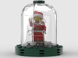 Studio Gallery [BrickLink] Studio Gallery, Snow Globe, Winter Christmas, Snow Globes, Santa Claus, Globe, Lego, Christmas, Design