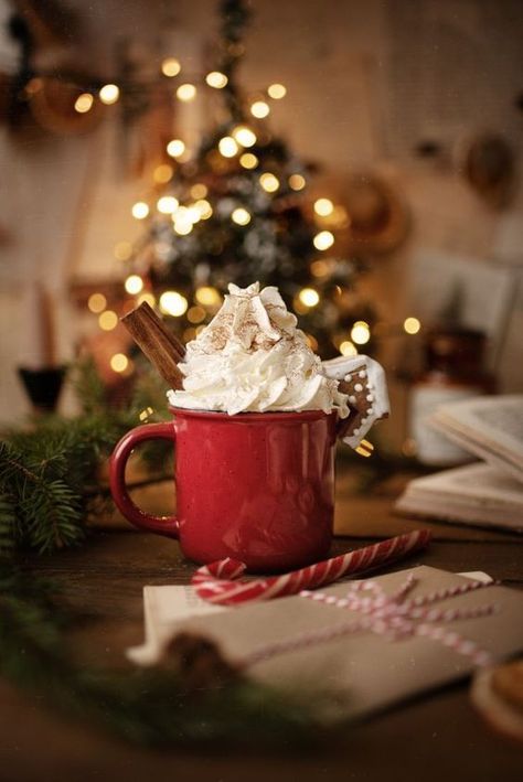 Symmetry Photography, Christmas Hot Chocolate, Cute Christmas Wallpaper, Cosy Christmas, Hot Cocoa Mixes, Chocolate Caliente, Cocoa Mix, Christmas Feeling, Sweet Christmas