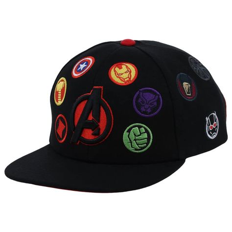 PRICES MAY VARY. 100% Polyester Imported Snap closure MARVEL - This cap truly captures the fun of displaying the Marvel superhero icons SIZING - This hat is complete with an adjustable snapback closure, to be sure adjustments can be made for comfort. Typically fits headwear size ranges 6 1/2" to 6 7/8" STYLE - A crisp, clean fashion look that will have any fan beaming with pride FEATURES - A structured mid crown cap with the superhero logo featured at front. Additional logos at the sides and a s Marvel Hats, Marvel Store, Marvel Fashion, Comics Logo, Marvel Coloring, Marvel Logo, Clean Fashion, Marvel Superhero, Hulk Marvel