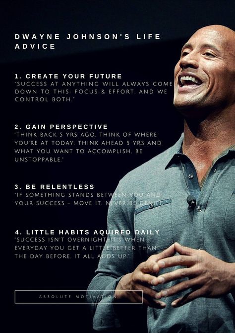 Dwayne Johnson Dwayne Johnson Quotes, Rock Quotes, The Rock Dwayne Johnson, Vie Motivation, Love Truths, Trendy Quotes, Change Quotes, Dwayne Johnson, Life Advice