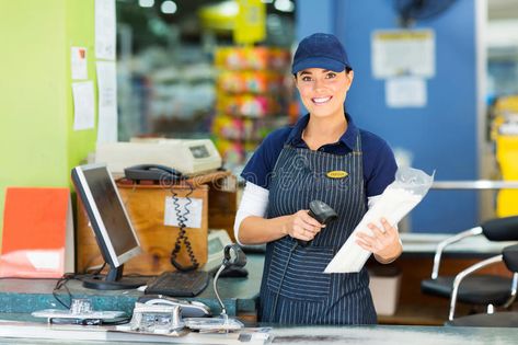 Female cashier store. Attractive female cashier at hardware store , #spon, #store, #cashier, #Female, #hardware, #female #ad Sales Girl, United Nations Security Council, Billing Software, Health Administration, Business Software, Folding Clothes, Occupational Health And Safety, Make Up Your Mind, Resume Writing