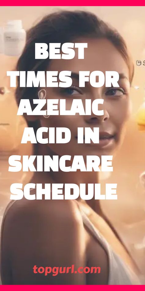 Enhance your skincare routine by incorporating azelaic acid. Learn how to make the most out of its benefits and achieve radiant skin. Unlock the secret to glowing, healthy-looking skin through the power of azelaic acid. Elevate your skincare game with this powerful ingredient and experience transformative results like never before. Invest in your skin's health and beauty by including azelaic acid in your daily regimen - you won't be disappointed!