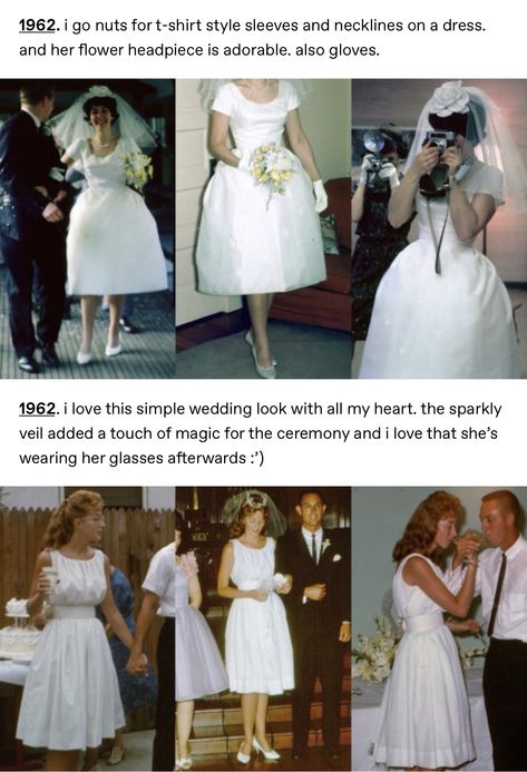 Wedding Dresses 60s, 1960s Wedding, Saying No, Vintage Bride, Vintage Bridal, Historical Dresses, Wedding Dress Inspiration, Wedding Dresses Vintage, Dream Wedding Dresses