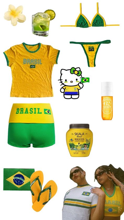 #brazil #brazilianoutfit #outfit #summer #y2k #brazilaesthetic Outfit Summer, Brazil