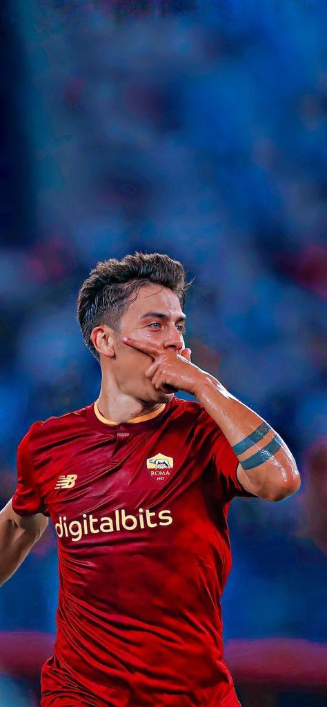 All Players Football, Dybala Roma Wallpaper, As Roma Wallpapers, Argentina Football Players, Dybala Wallpaper, Roma Football, Brazil Football Team, Football Players Photos, Player Football