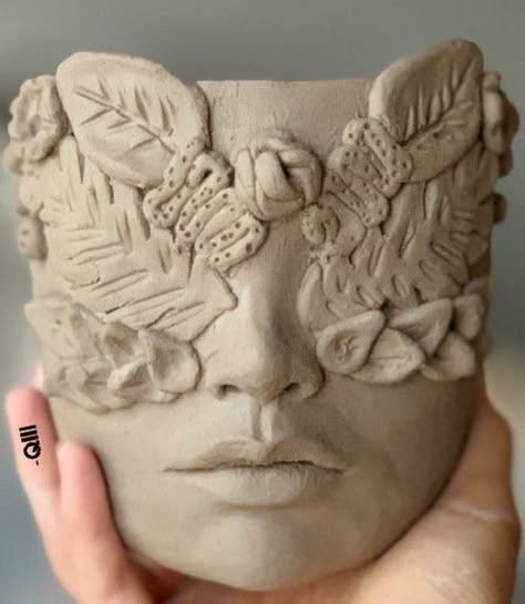 Clay Portrait, Modigliani Art, Face Sculpture, Lady Face, Sculpture Art Clay, Ceramic Art Sculpture, Sculptures Céramiques, Tanah Liat, Keramik Design