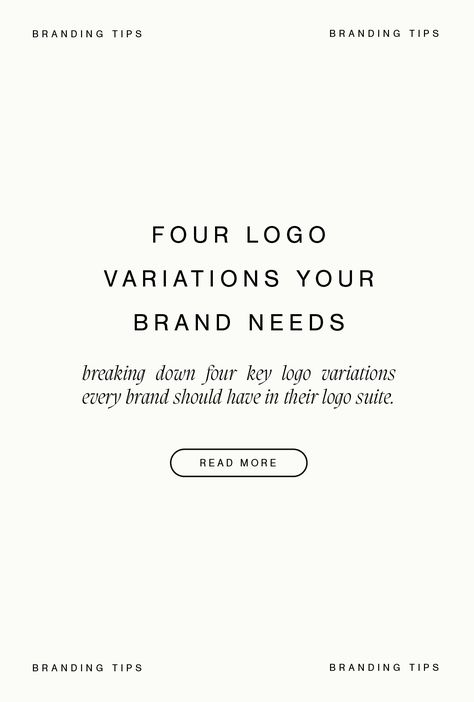 Logo Suite Design, Logo Suite, Logo Variations, 4 Logo, Website Header, Social Media Marketing Content, Marketing Content, Brand Strategy, Media Post