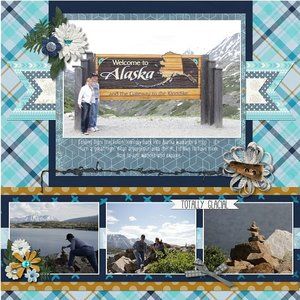 Scrapbook.com Gallery: Digital Favorites Scrapbooking Alaska, Alaska Scrapbook, Cruise Scrapbook Pages, Scrapbooking Idea, Beach Scrapbook, Cruise Scrapbook, Dog Scrapbook, Travel Scrapbook Pages, Scrapbook Design Layout