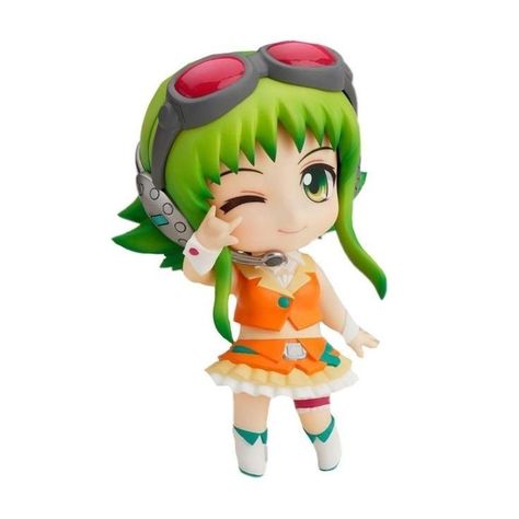 Gumi vocaloid nendoroid :> Shark Cat, Alien Stage, Best Girl, Green Hair, Vocaloid, So Cute, I Love, Green, Red