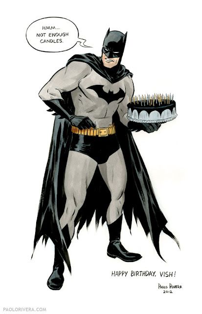 Batman Birthday Paolo Rivera, Birthday Illustration, Batman Birthday, Birthday Wishes Funny, Happy Birthday Candles, Happy Birthday Meme, Happy Birthday Funny, Happy Birthday Pictures, Birthday Quotes Funny