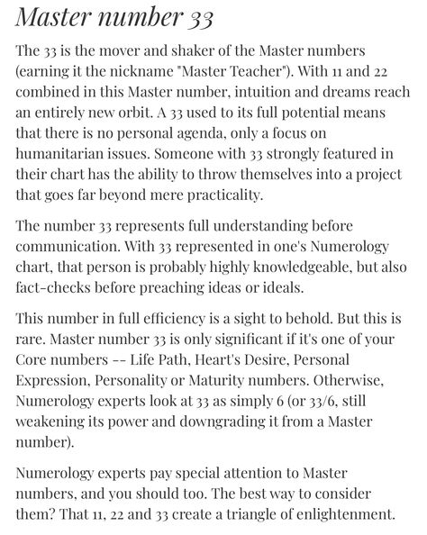 Master Numbers 11, 22, 33 | Numerology 33 Meaning Number, Master 22 Numerology, 22:33 Angel Number Meaning, Life Path 33 Numerology, Life Path Number 33 Meaning, 33 Meaning Spiritual, 33 Master Number, 33 Life Path Number, Master Number 33 Numerology