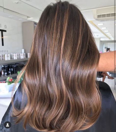 Hair With Highlights, Brown Hair Looks, Brown Hair Inspo, Brunette Hair With Highlights, Modern Haircuts, Brown Hair Balayage, Honey Hair, Hair Shades, Hair Inspiration Color