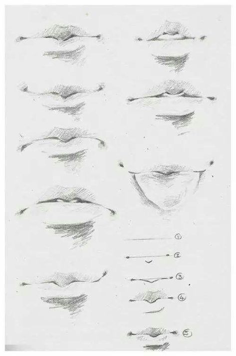 Lips Sketch, Drawing Girls, Couple Drawing, Mouth Drawing, Drawing Eyes, Nose Drawing, Drawing Faces, Lips Drawing, Anatomy Art