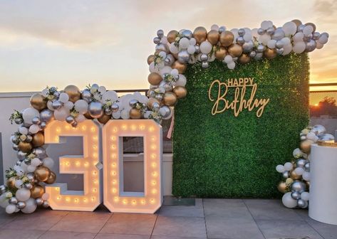 Grass Backdrop Birthday, Graduation Backdrops, Bday Picnic, Boxwood Backdrop, Grass Backdrops, Graduation Backdrop, Mothers Day Decor, Backdrop Ideas, 60th Birthday Party