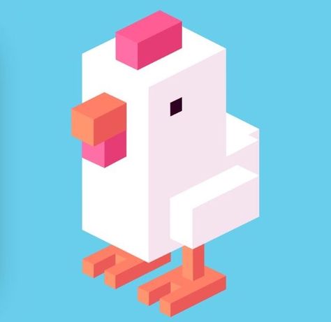 Picture of Crossy Road Characters Crossy Road Wallpaper, Crossy Road, 3d Pixel, Pixel Art Characters, Isometric Illustration, Game Character Design, Free Online Games, Free Games, Graphic Design Inspiration