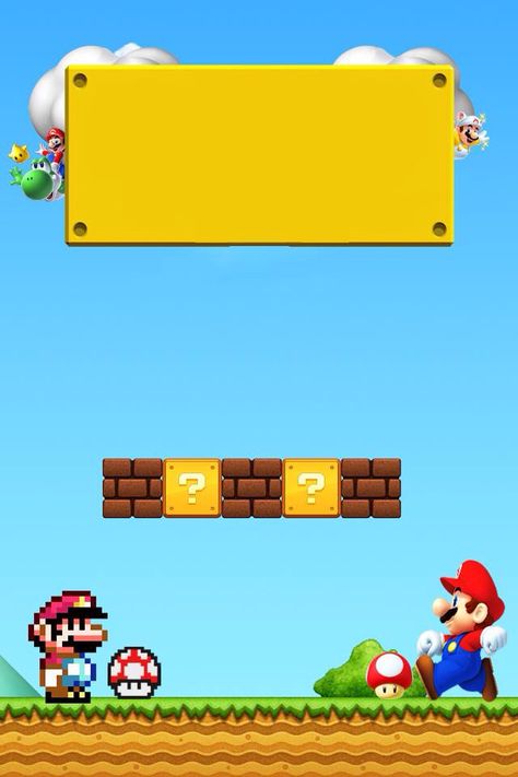 Super Mario Lock-Screen Wallpaper | iPhone 4s #Iphone4s Super Mario Bros Wallpaper Iphone, Iphone Wallpaper With Time Frame, Best Lock Screen Wallpaper, Super Mario Background, Mario Background, Super Mario Wallpaper, Wallpaper Iphone 4s, Iphone 4s Wallpaper, Mario Wallpaper