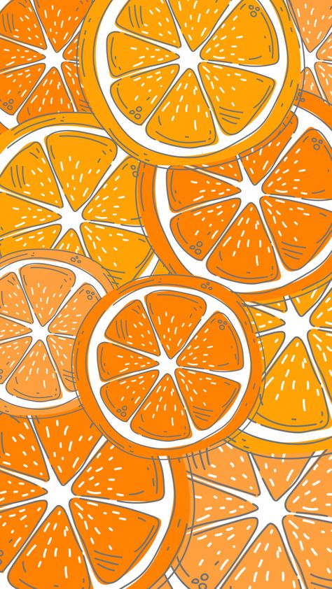 Orange Slices Aesthetic, Orange Vibes Aesthetic, Orange Doodle, Formal Id Picture, Orange Illustration, Fruit Art Drawings, Kang Ho Song, Gold Art Painting, Retro Painting