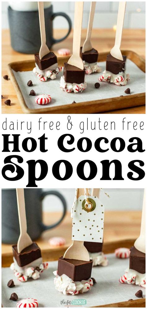 Cocoa Spoons, Dairy Free White Chocolate, Dairy Free Hot Chocolate, Chocolate Cube, Hot Chocolate Spoons, Vegan Hot Chocolate, Chocolate Spoons, Gluten Free Christmas, Gluten Free Egg Free