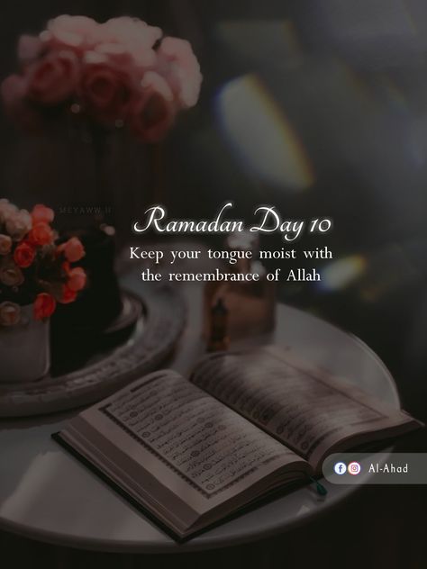 Ramadan Day 10 Quotes, Ramadan Day 10, Ramadaan Kareem, Ramazan Quotes, Ibnul Arabi, Ramadan Dpz, Ramzan 2023, Good Manners Quotes, Ramadan Series