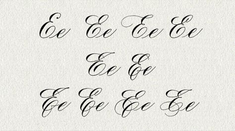 Caligraphy E, E In Calligraphy, E Calligraphy Letter, Letter E Calligraphy, Calligraphy E, Cursive E, E Calligraphy, Calligraphy Copperplate, Calligraphy Course